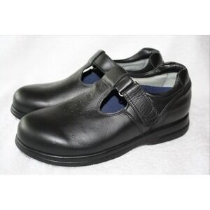 PW Minor Mary Jane Shoes Orthotic Orthopedic 5.5 D Buckle Strap Extra Depth Wide